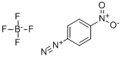 4-NITROBENZENEDIAZONIUM TETRAFLUOROBORATE Struktur