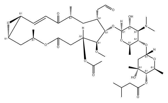 carbomycin Struktur