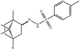 (1R)-(+)-CAMPHOR P-TOSYLHYDRAZONE Struktur