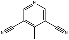 4-METHYL-3,5-PYRIDINEDICARBONITRILE Struktur