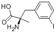 (S)-alpha-Methyl-3-iodophenylalanine (>98%, >98%ee) Struktur