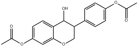 4',7-TETRAHYDRODAIDZEIN DIACETATE Struktur