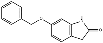 6-BENZYLOXY-1,3-DIHYDRO-INDOL-2-ONE Struktur