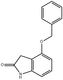 4-(benzyloxy)indolin-2-one Struktur