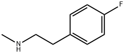 10018 2-(4-FLUORO PHENYL)-N-METHYL ETHANAMINE Struktur