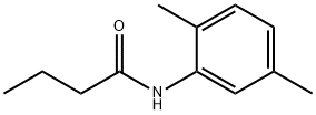 N-(2,5-dimethylphenyl)butanamide Struktur