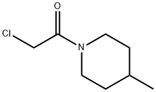 1-(CHLOROACETYL)-4-METHYLPIPERIDINE Struktur