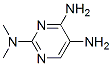 2,4,5-Pyrimidinetriamine,  N2,N2-dimethyl- Struktur