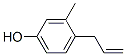 Phenol, 3-methyl-4-(2-propenyl)- (9CI) Struktur