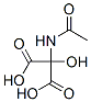 Propanedioic  acid,  (acetylamino)hydroxy-  (9CI) Struktur