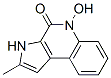 4H-Pyrrolo[2,3-c]quinolin-4-one, 3,5-dihydro-5-hydroxy-2-methyl- (9CI) Struktur