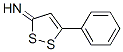 3-imino-5-phenyl-3H-1,2-dithiole Struktur