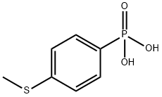 (4-METHYLSULFANYL-PHENYL)-PHOSPHONIC ACID Struktur