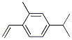 Benzene, 1-ethenyl-2-methyl-4-(1-methylethyl)- (9CI) Struktur