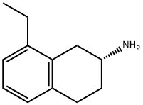 2-Naphthalenamine,8-ethyl-1,2,3,4-tetrahydro-,(2R)-(9CI) Struktur