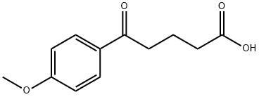 5-(4-methoxyphenyl)-5-oxopentanoic acid Struktur