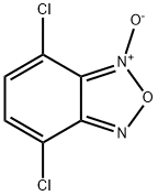 4,7-Dichloro-2,1,3-benzoxadiazole 1-oxide Struktur