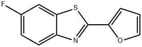 Benzothiazole, 6-fluoro-2-(2-furanyl)- (9CI) Struktur