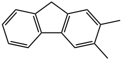 9H-FLUORENE,2,3-DIMETHYL- Struktur