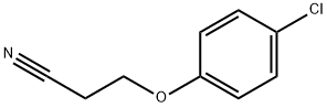 3-(4-CHLOROPHENOXY)PROPANENITRILE Struktur