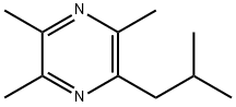 Pyrazine, trimethyl(2-methylpropyl)- (9CI) Struktur