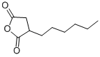 HEXYL SUCCINIC ANHYDRIDE Struktur