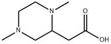 (1,4-DIMETHYL-PIPERAZIN-2-YL)-ACETIC ACID Struktur