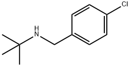 N-(tert-butyl)-N-(4-chlorobenzyl)amine Struktur