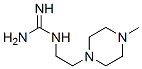 Guanidine,[2-(4-methyl-1-piperazinyl)ethyl]-(7CI,9CI) Struktur