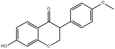 DIHYDROFORMONONETIN Struktur