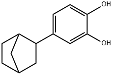 1,2-Benzenediol, 4-bicyclo[2.2.1]hept-2-yl- (9CI) Struktur