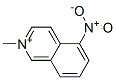 Isoquinolinium, 2-methyl-5-nitro- (9CI) Struktur