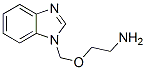 Ethanamine, 2-(1H-benzimidazol-1-ylmethoxy)- (9CI) Struktur