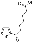 7-OXO-7-(2-THIENYL)HEPTANOIC ACID Struktur