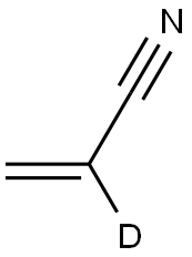 ACRYLONITRILE-2-D1 Struktur