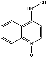 4-(HYDROXYAMINO)QUINOLINE N-OXIDE Struktur