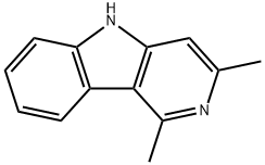 1,3-Dimethyl-5H-pyrido(4,3-b)indole Struktur