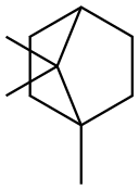 1,7,7-Trimethylbicyclo[2.2.1]heptane Struktur