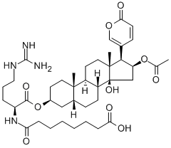 bufotoxin Struktur