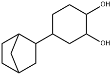 1,2-Cyclohexanediol, 4-bicyclo[2.2.1]hept-2-yl- (9CI) Struktur