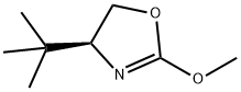 Oxazole, 4-(1,1-dimethylethyl)-4,5-dihydro-2-methoxy-, (4S)- (9CI) Struktur