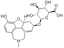 O-Desmethyl Galanthamine b-D-Glucuronide Struktur