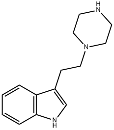 3-(2-(PIPERAZIN-1-YL)ETHYL)-1H-INDOLE Struktur