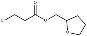 3-Chloropropionic acid, 2-tetrahydrofurylmethyl ester Struktur