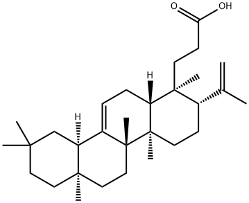 3,4-Secooleana-4(23),12-dien-3-oic acid Struktur