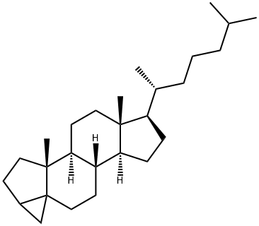 3,5-Cyclocholestane Struktur