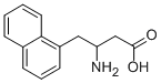 3-AMINO-4-(NAPHTHALEN-1-YL)BUTANOIC ACID Struktur