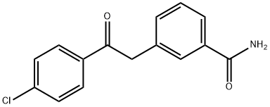 3-[2-(4-CHLOROPHENYL)-2-OXOETHYL!BENZAMIDE, 95%+ Struktur