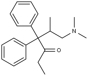 Isomethadone Struktur