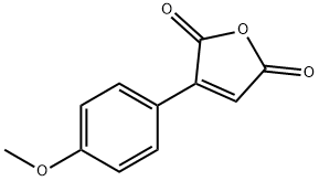 3-(4-methoxyphenyl)furan-2,5-dione Struktur